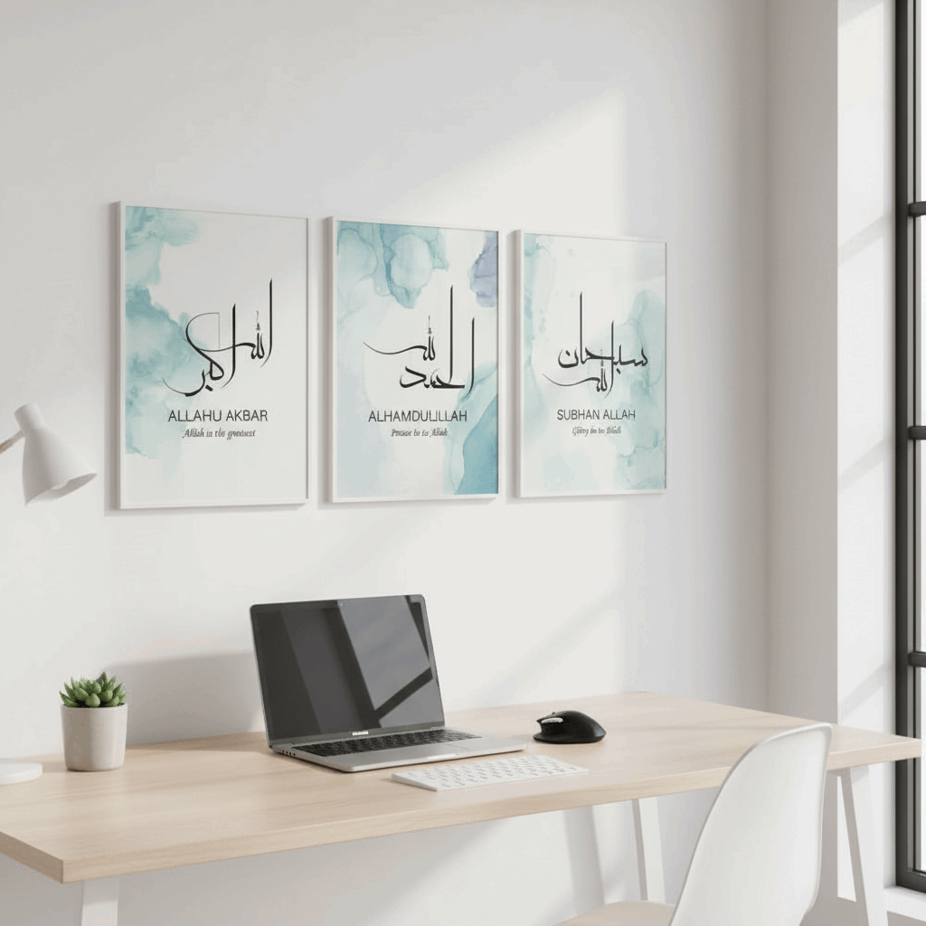 Faith-Inspired Wall Art Frame Set of 3 - image 3