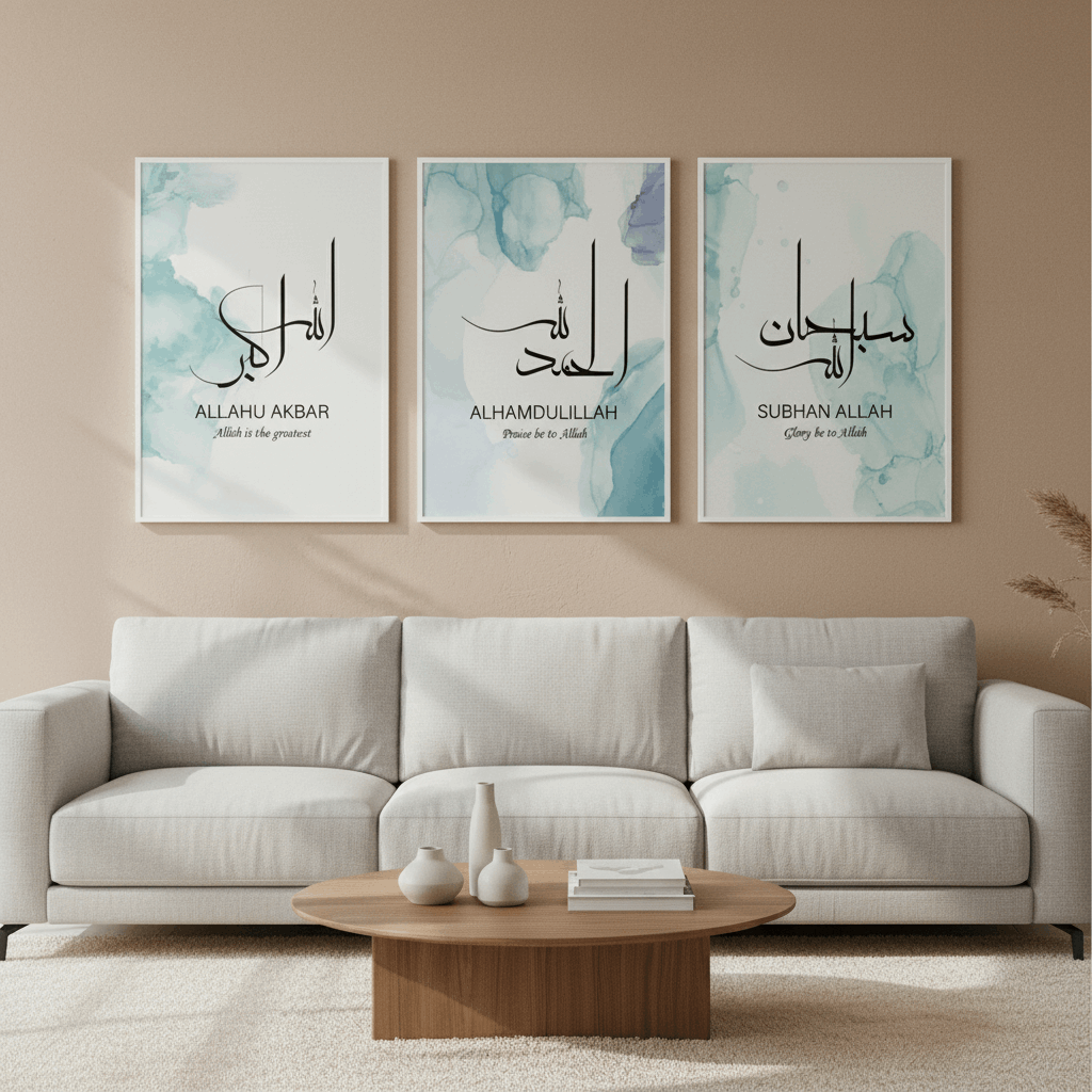 Faith-Inspired Wall Art Frame Set of 3