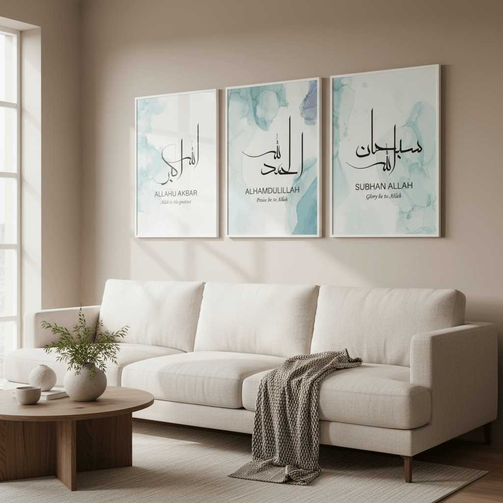 Faith-Inspired Wall Art Frame Set of 3 - image 4