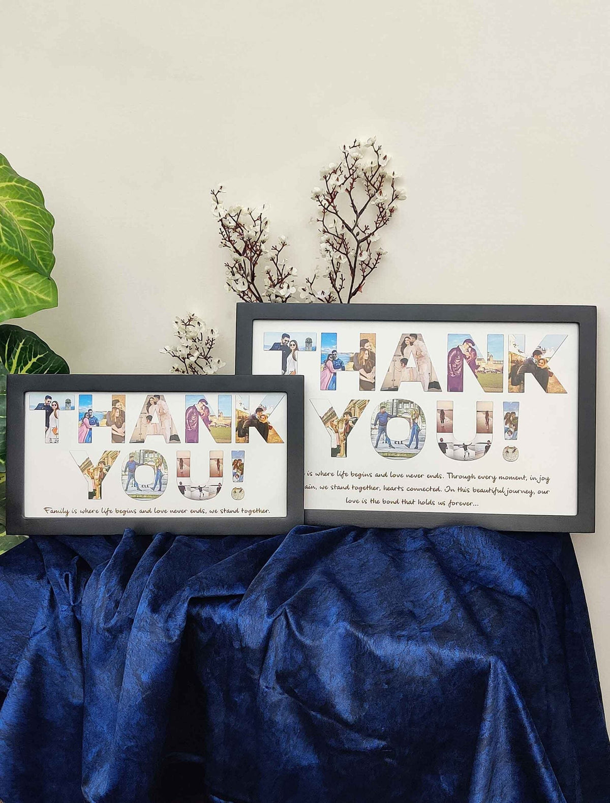 Thank You for Everything – Personalized Family Photo Collage Frame