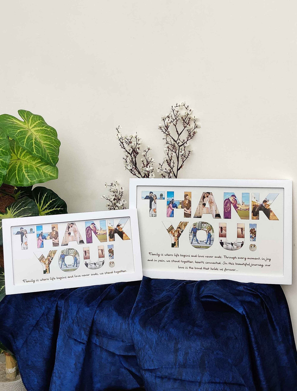 Thank You for Everything – Personalized Family Photo Collage Frame