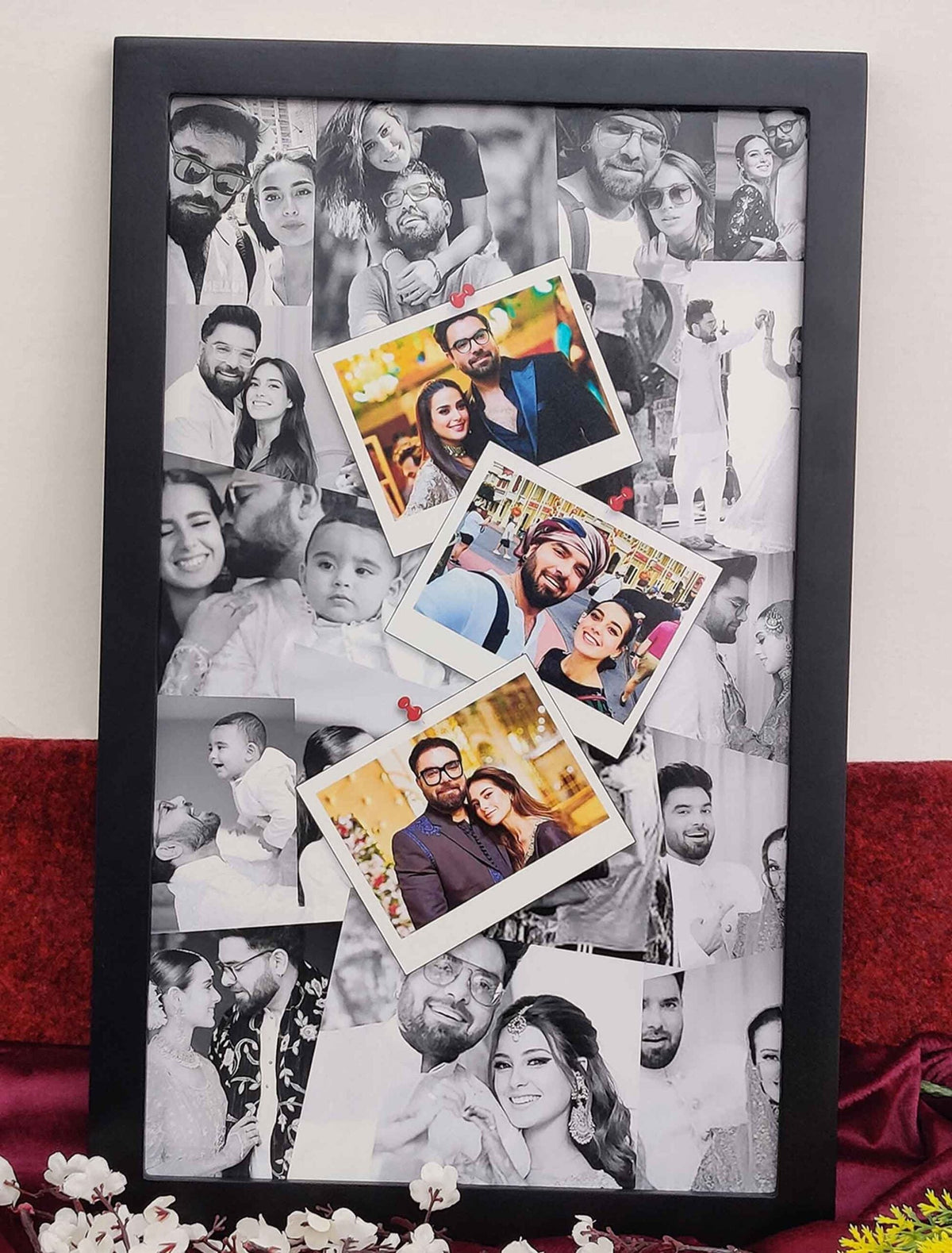 Customized 3D Effect Photo Collage Frame