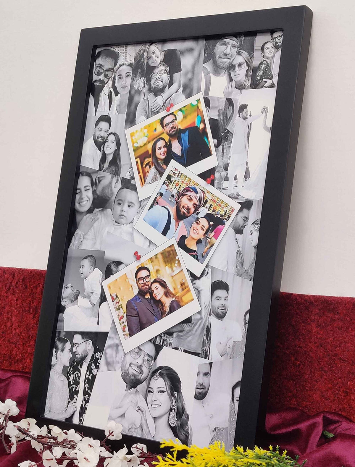 Customized 3D Effect Photo Collage Frame