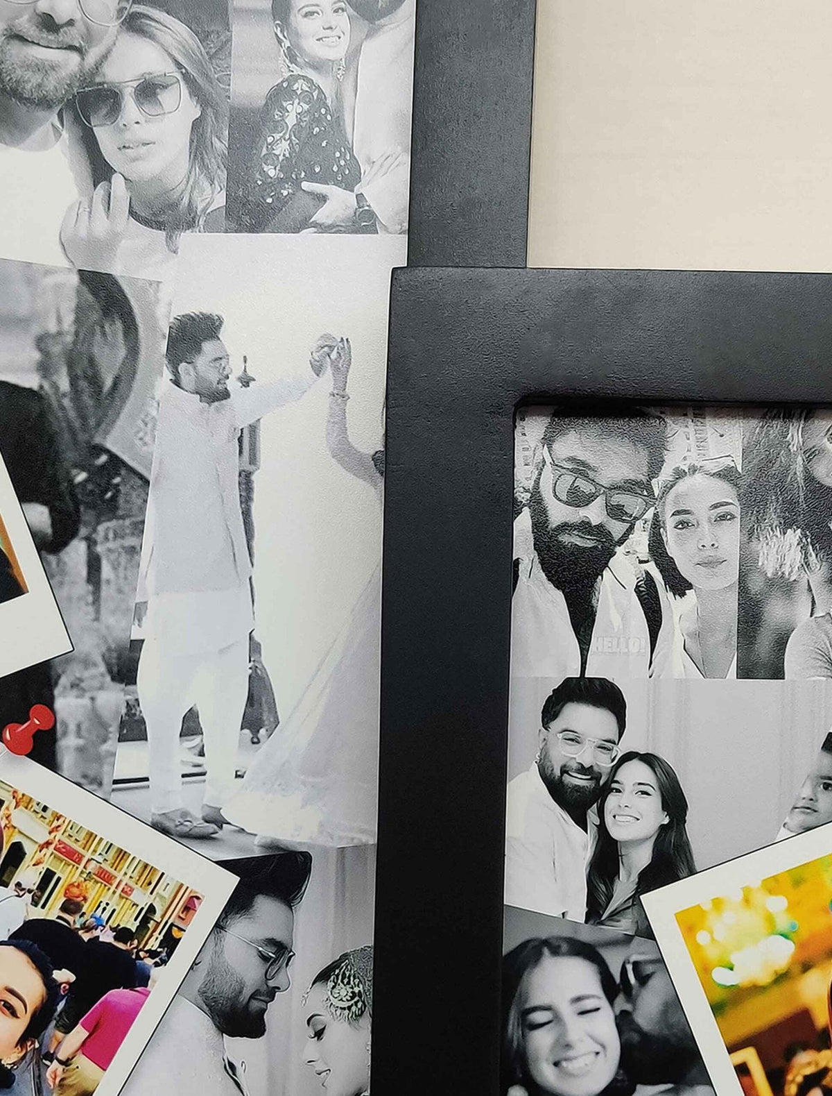 Customized 3D Effect Photo Collage Frame