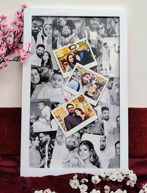Customized 3D Effect Photo Collage Frame