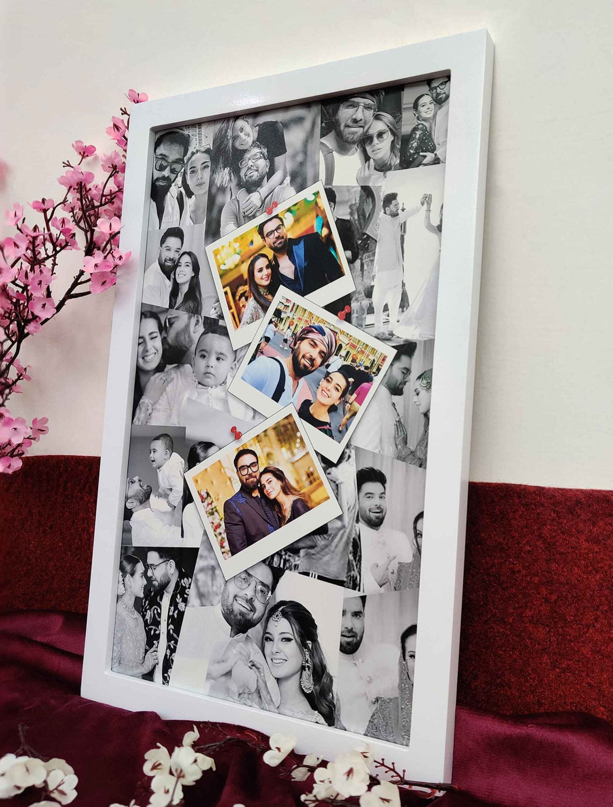 Customized 3D Effect Photo Collage Frame
