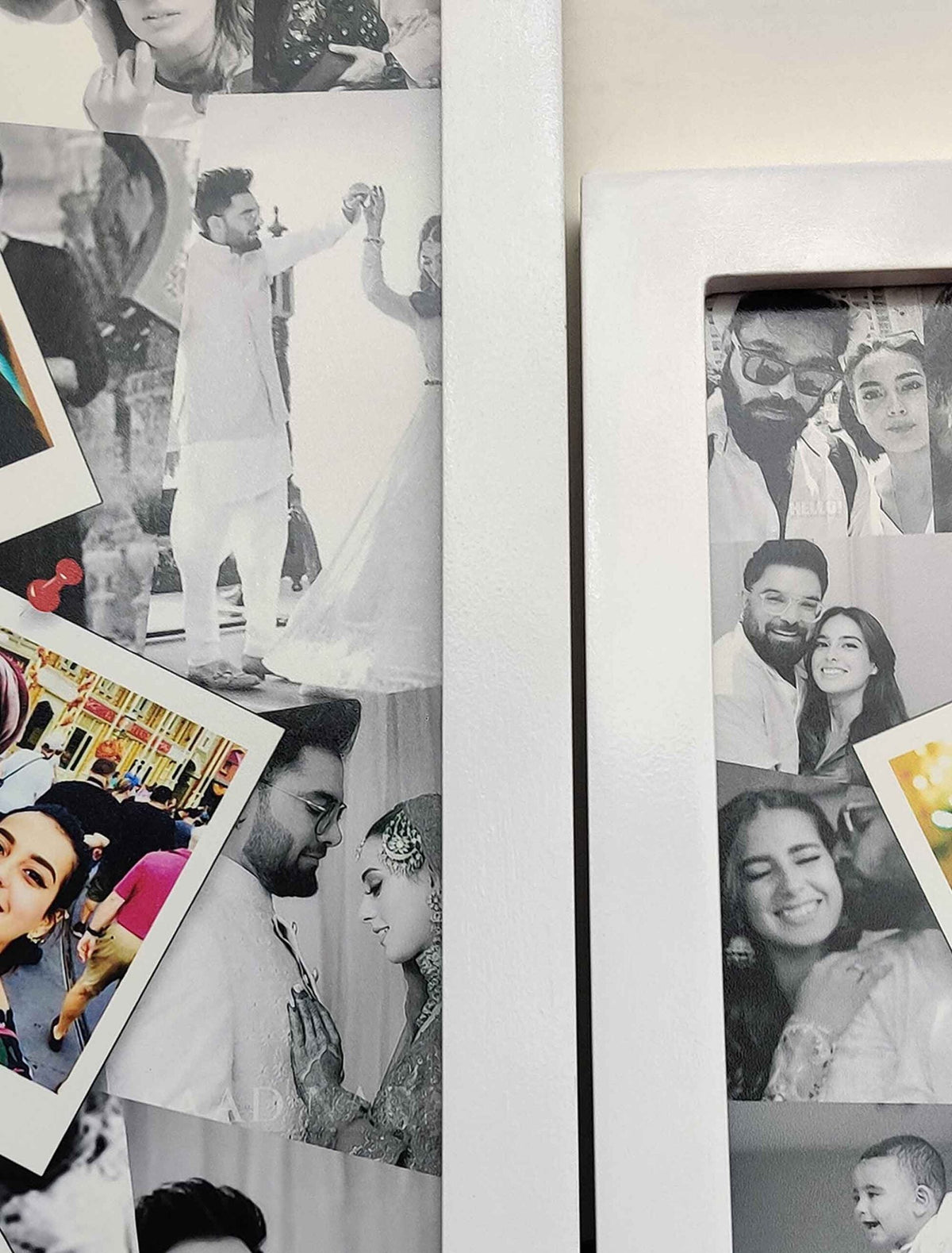 Customized 3D Effect Photo Collage Frame