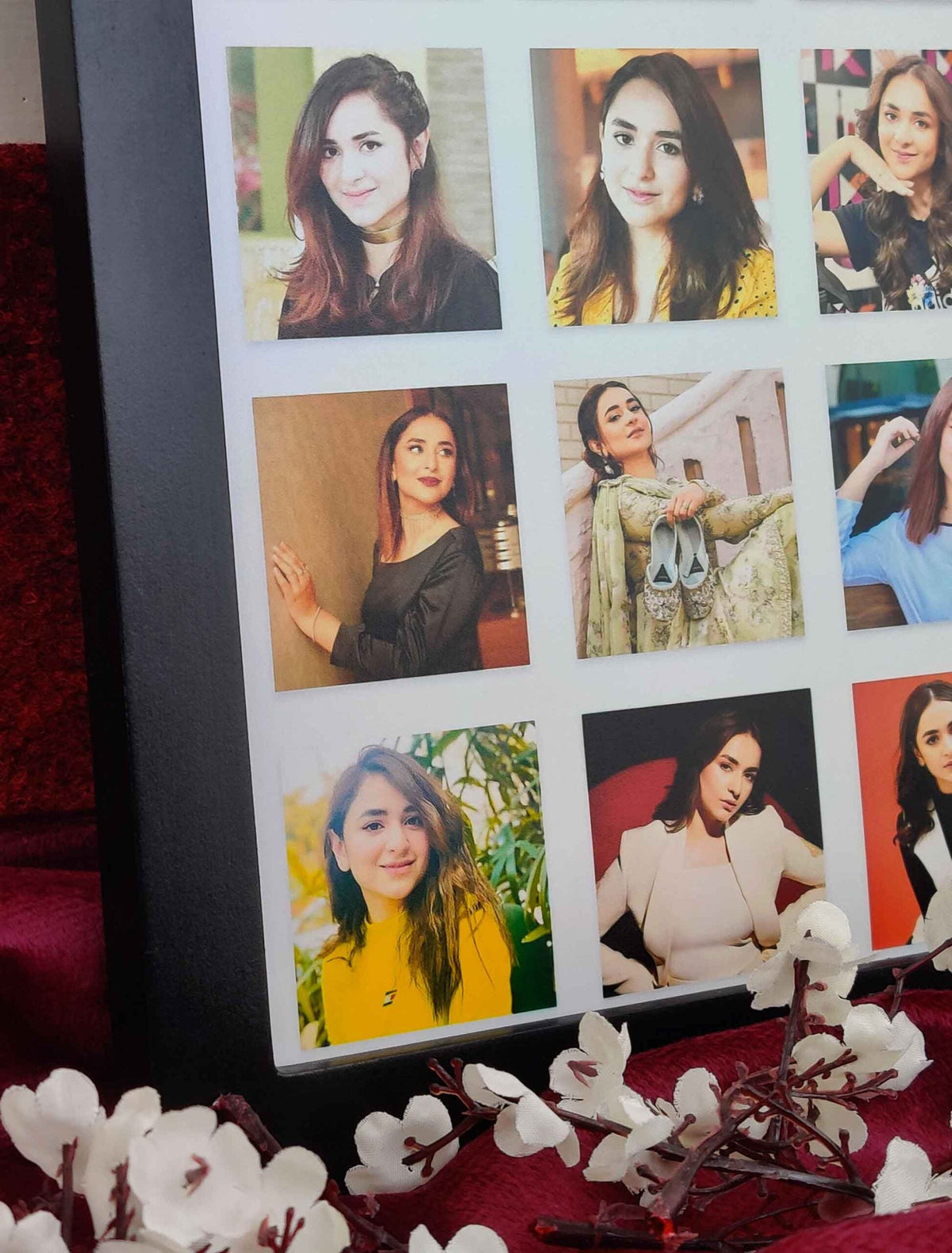 Personalised Photo Collage Frame – 28 Custom Images in One Frame – Premium Quality Print
