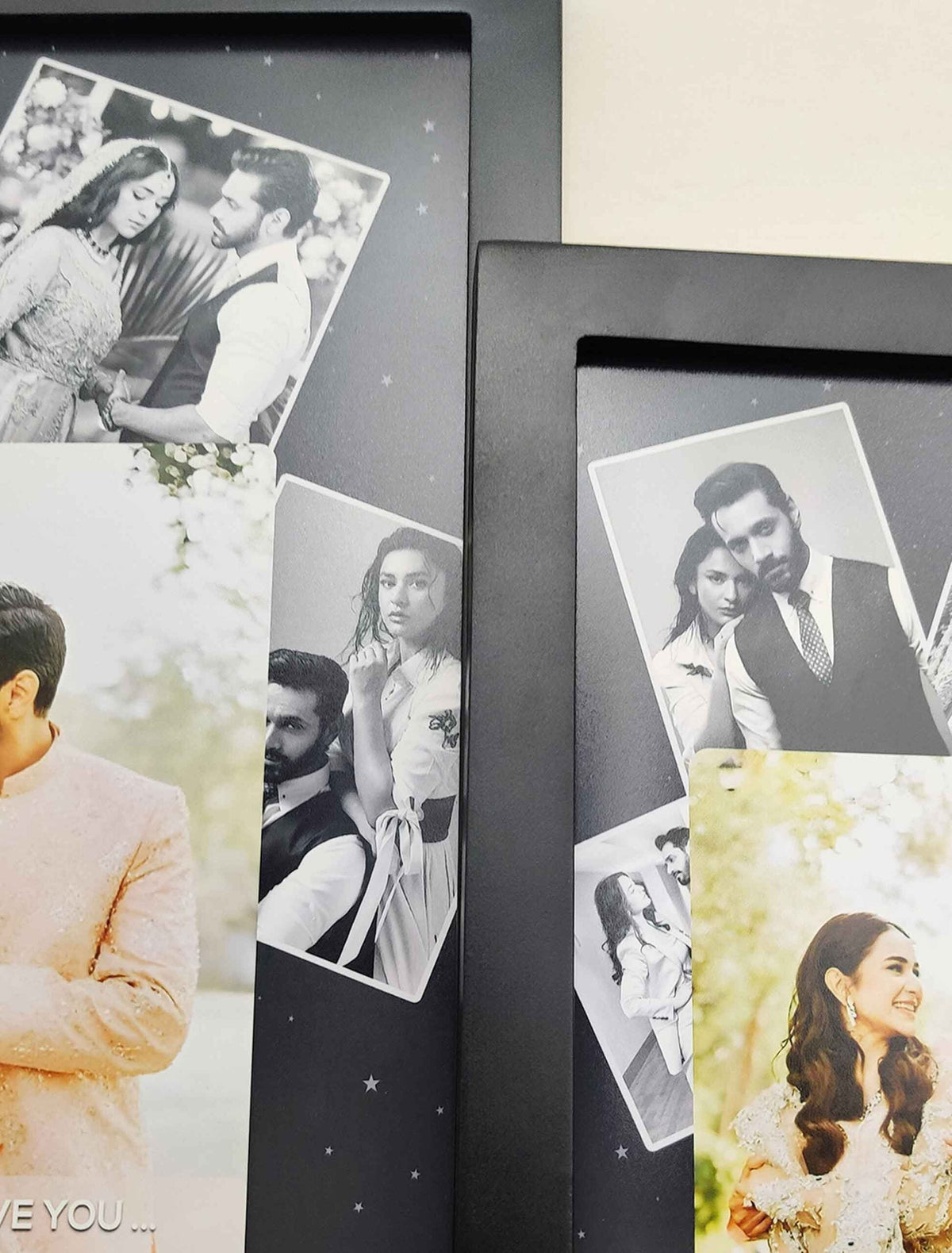 Custom Spotify Music Frame – Personalised Collage with Song & Photos – Gift for Couple