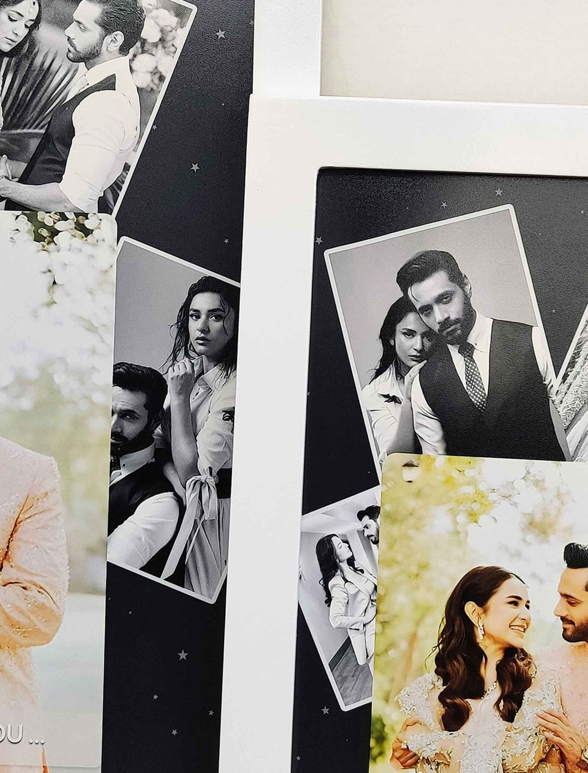Custom Spotify Music Frame – Personalised Collage with Song & Photos – Gift for Couple