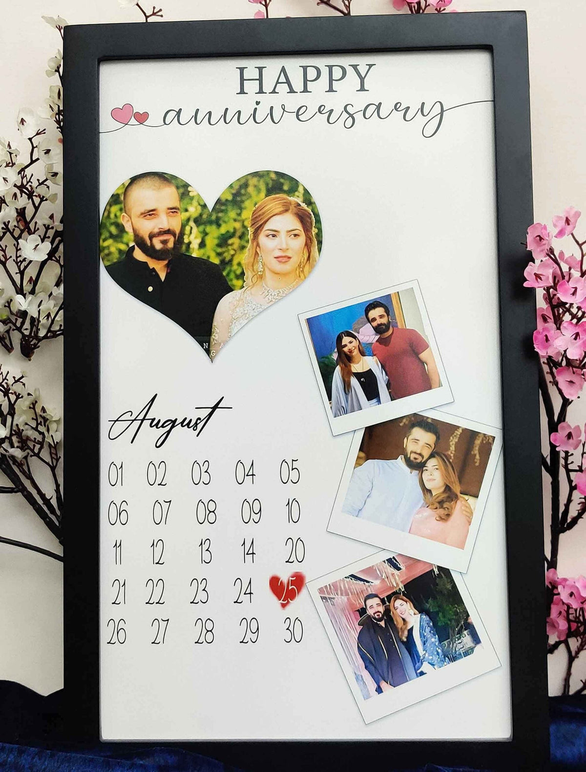 Wedding Anniversary Gifts for Her/Him Memory Frame