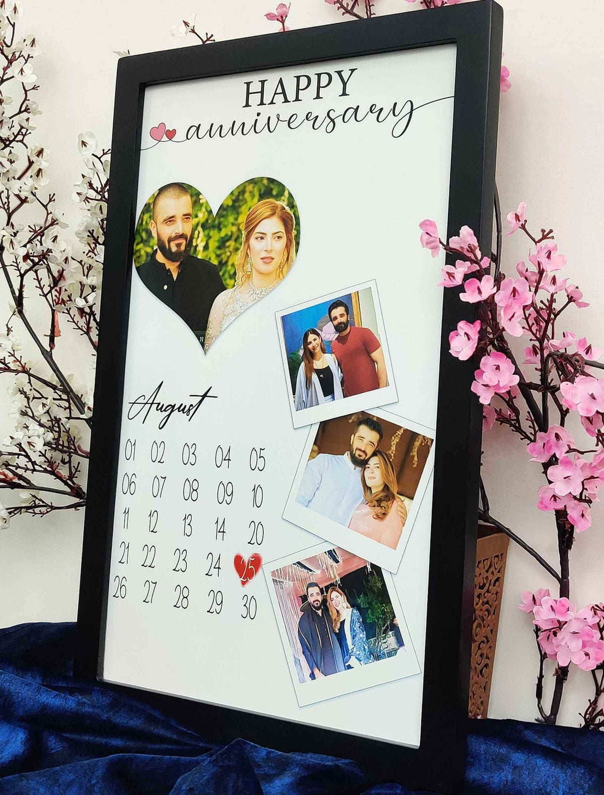 Wedding Anniversary Gifts for Her/Him Memory Frame