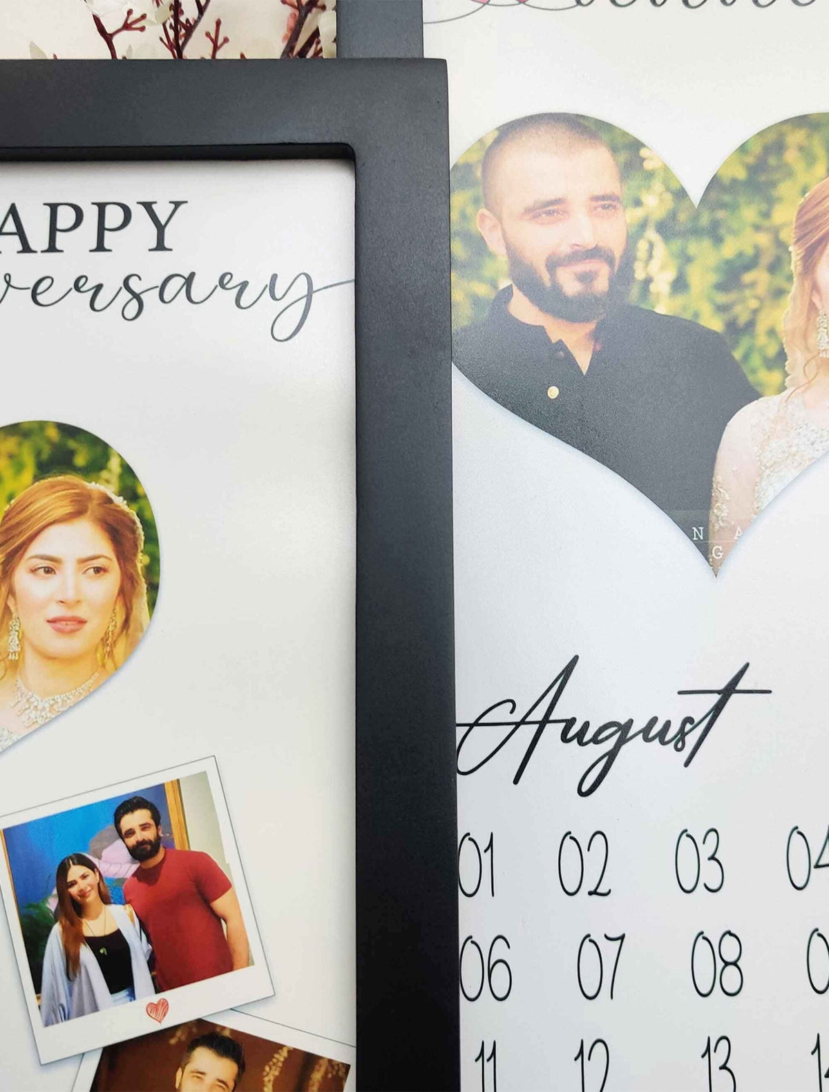 Wedding Anniversary Gifts for Her/Him Memory Frame