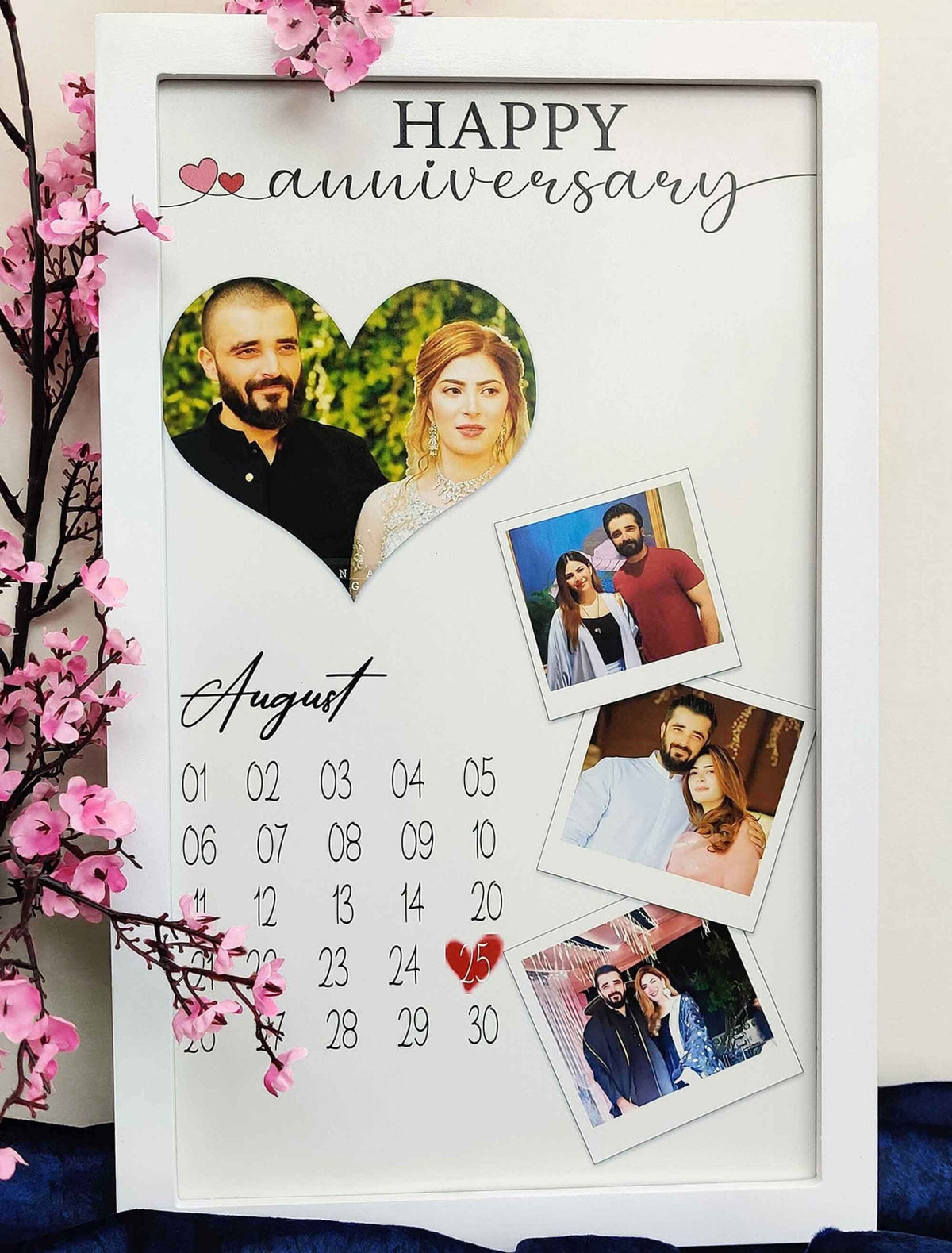 Wedding Anniversary Gifts for Her/Him Memory Frame